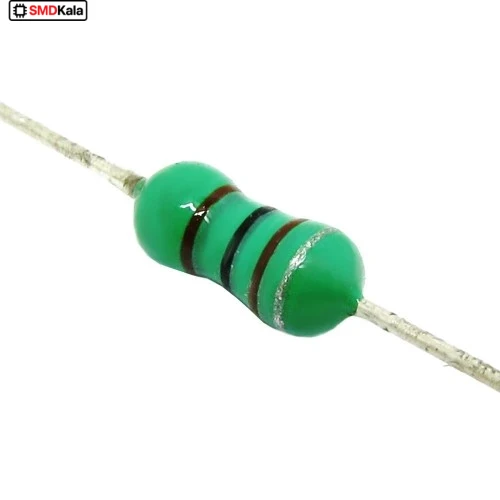 سلف مقاومتی 100 میکرو هانری 1/4 وات