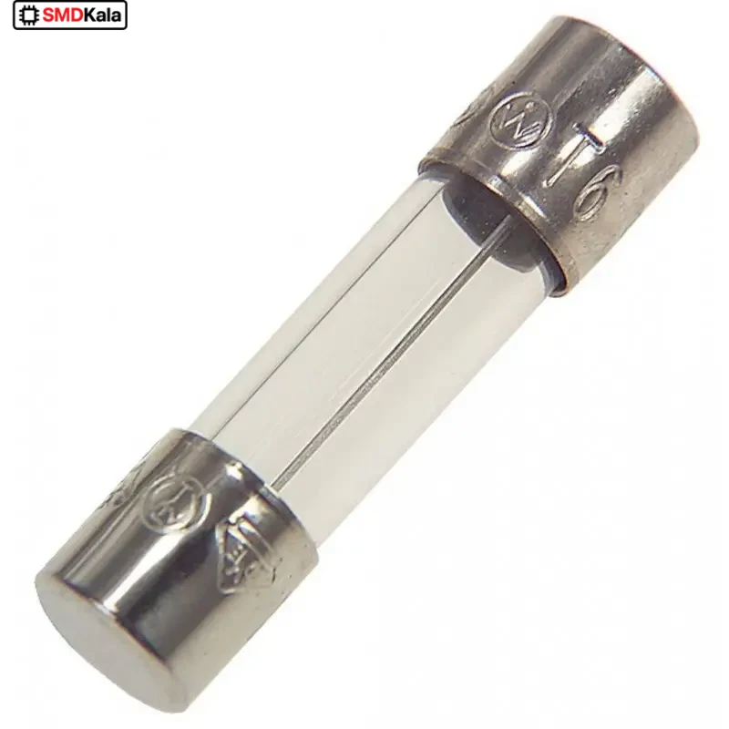فیوز شیشه ای ریز 0.8 آمپر سایز 20*5