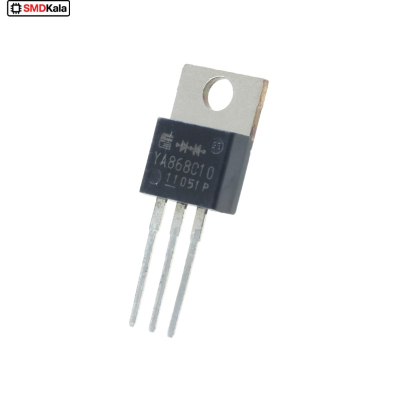 دوبل دیود شاتکی YA868C10R 100V-30A پکیج TO-220