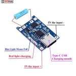 ماژول شارژ باتری لیتیومی مدل TP-4056TYPEC - تصویر 2