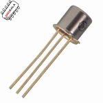 ترانزیستور 2N2222 فلزی نوع NPN پکیج TO-18